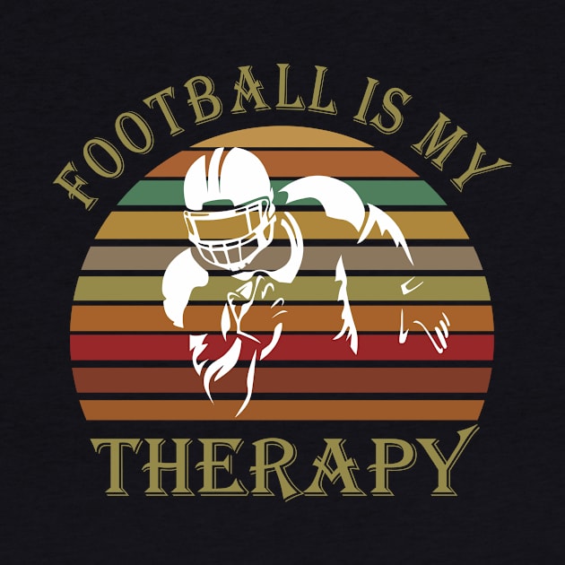 Football is my therapy by Work Memes